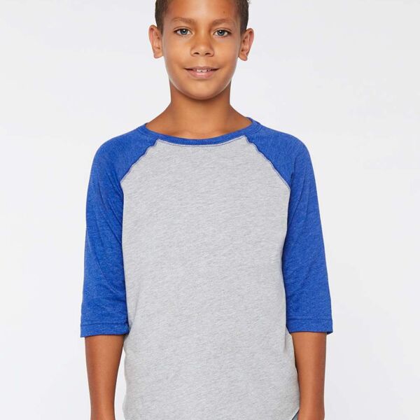 LAT YTH 3/4 SLV BBLL T Thumbnail