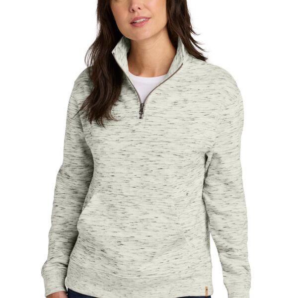 Women's Space Dye Fleece 1/4 Zip Thumbnail