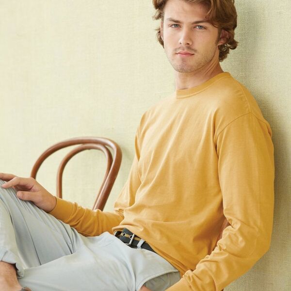 Unisex Garment-Dyed Heavyweight Long Sleeve T-Shirt Thumbnail